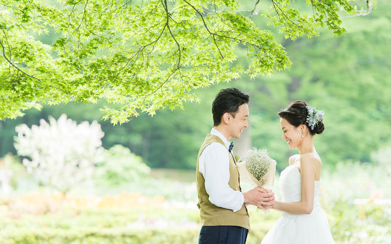 夏の結婚式