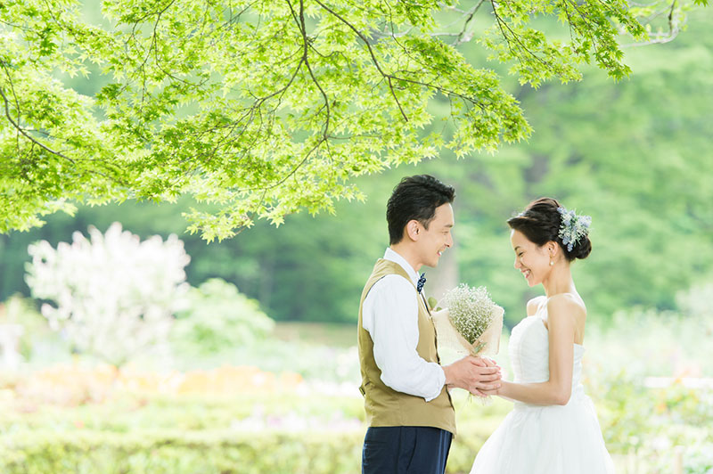 夏の結婚式